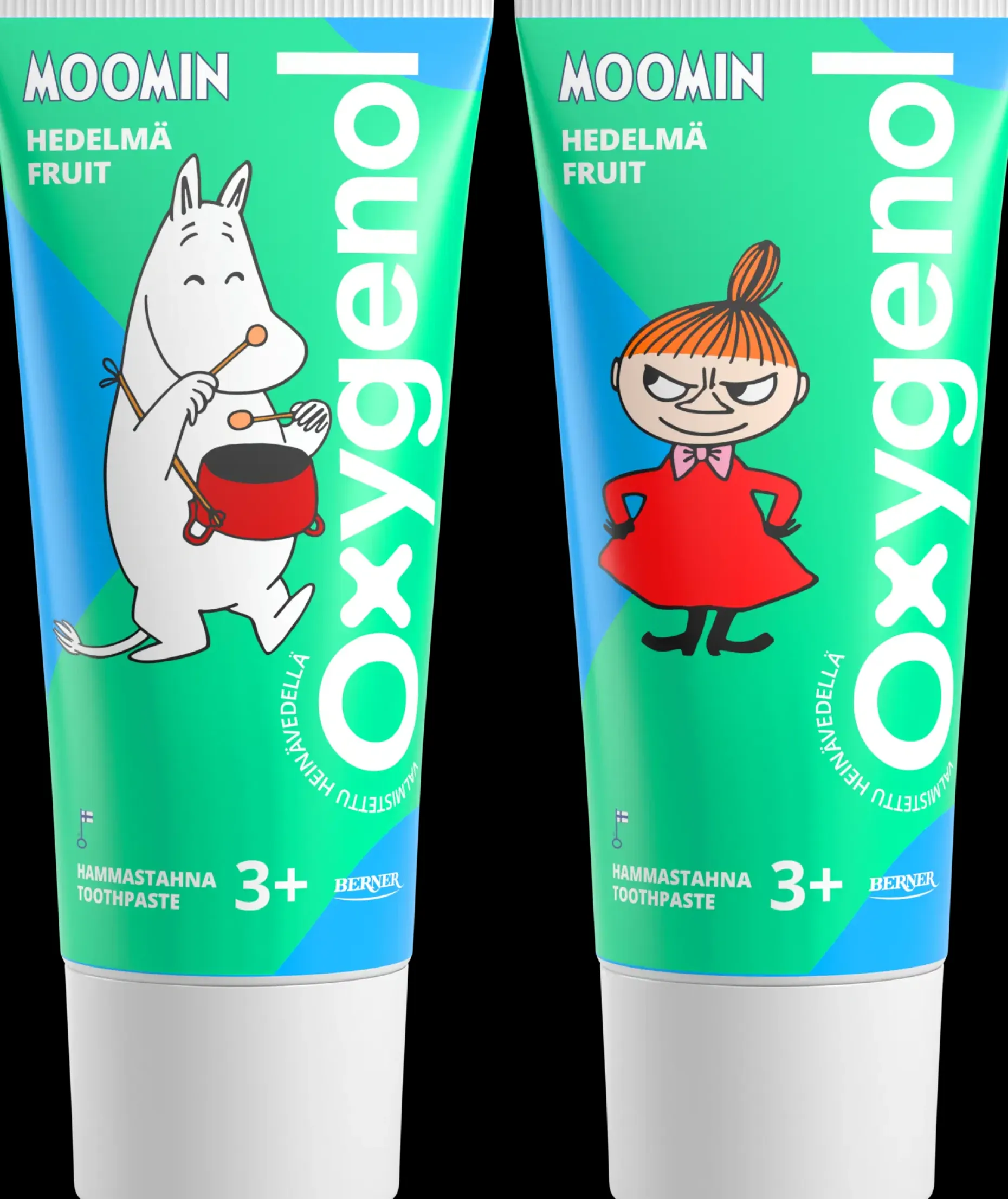 Oxygenol Moomin 50ml Hedelmä hammastahna 3+