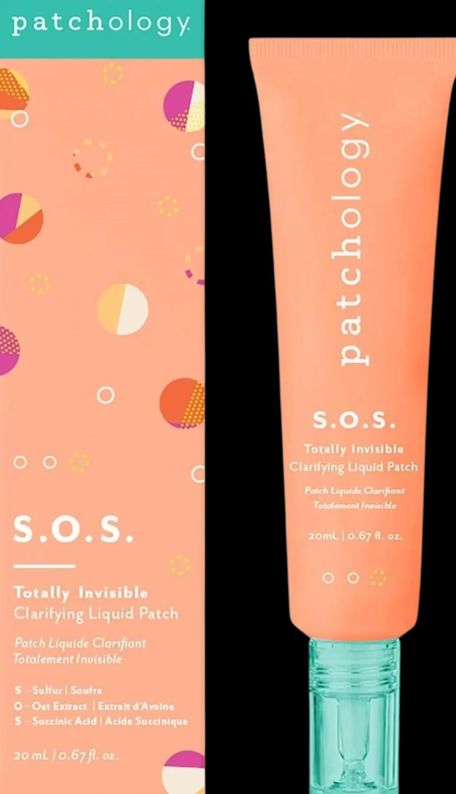 Patchology S.O.S. Totally-Invisible Clarifying Liquid Patch -ongelmaihon täsmähoito 20ml