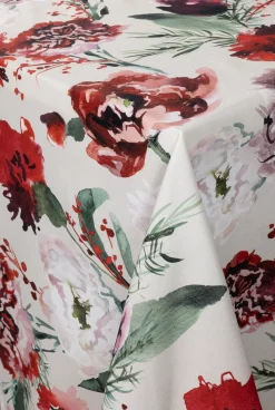 Pentik Kimara pöytäliina 145x250 cm punainen