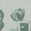 Pentik Lilia torkkupeitto 130x170 cm vaaleanvihreä