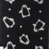 Pentik Pingviini torkkupeitto 60x90 cm musta