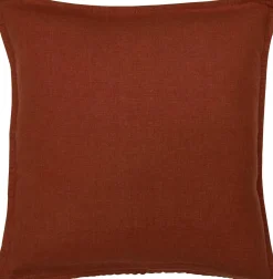 Pentik Soolo pellavatyynynpäällinen 45x45 cm, ruskea