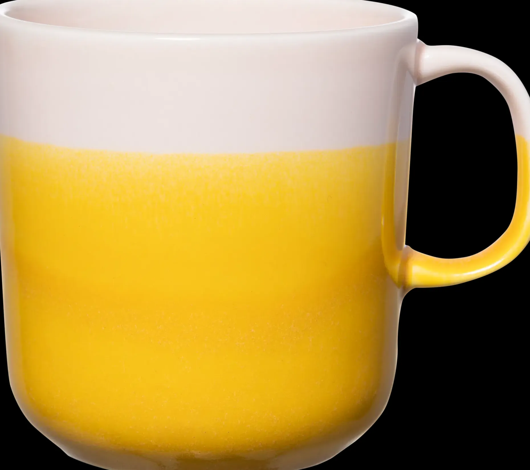 Pentik Tuntu muki 0,35 l, keltainen vaaleanpunainen
