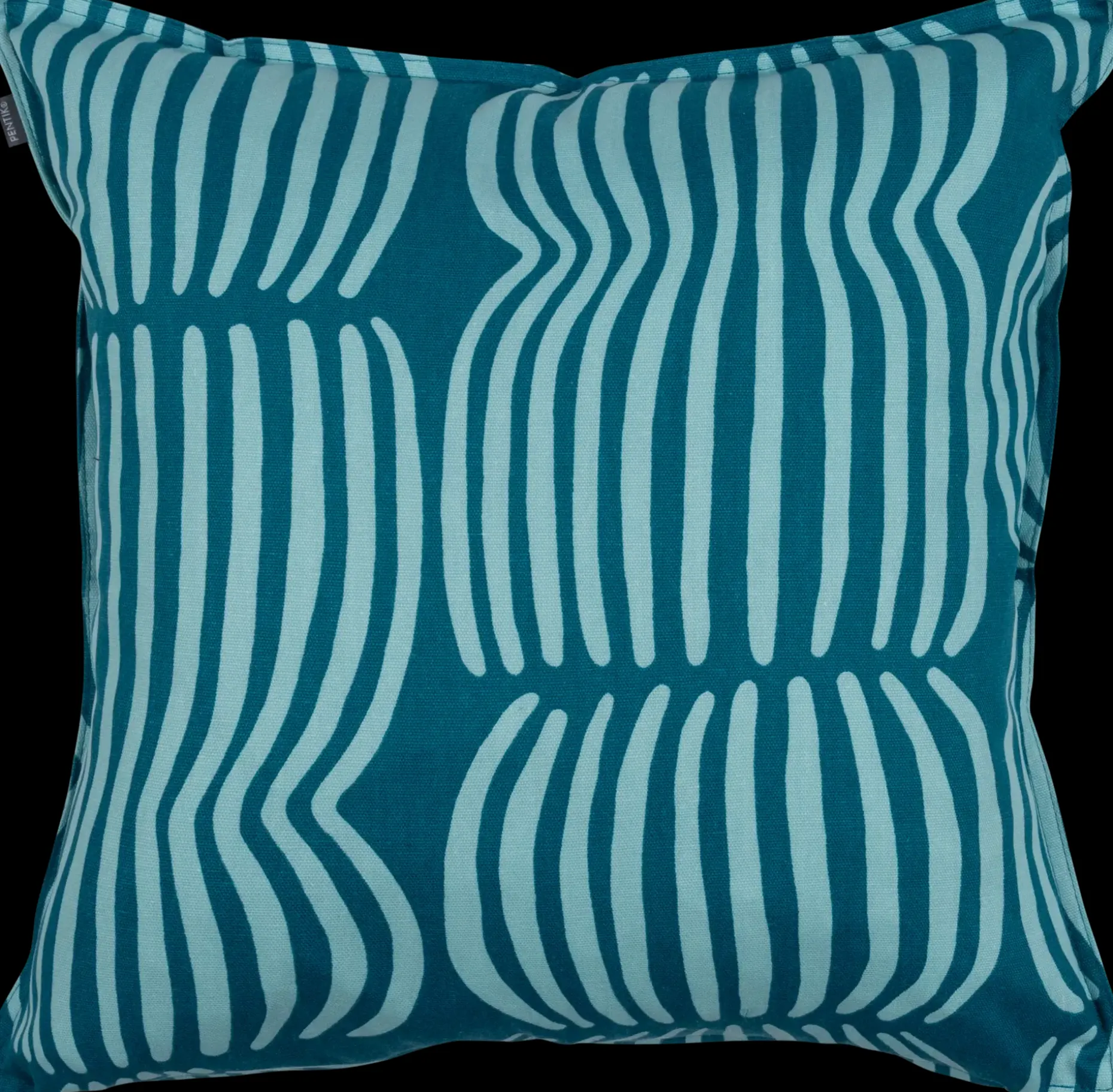 Pentik Vilja tyynynpäällinen 45x45 cm turkoosi