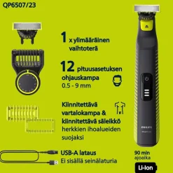 Philips OneBlade Pro F&B 360 QP6507/23