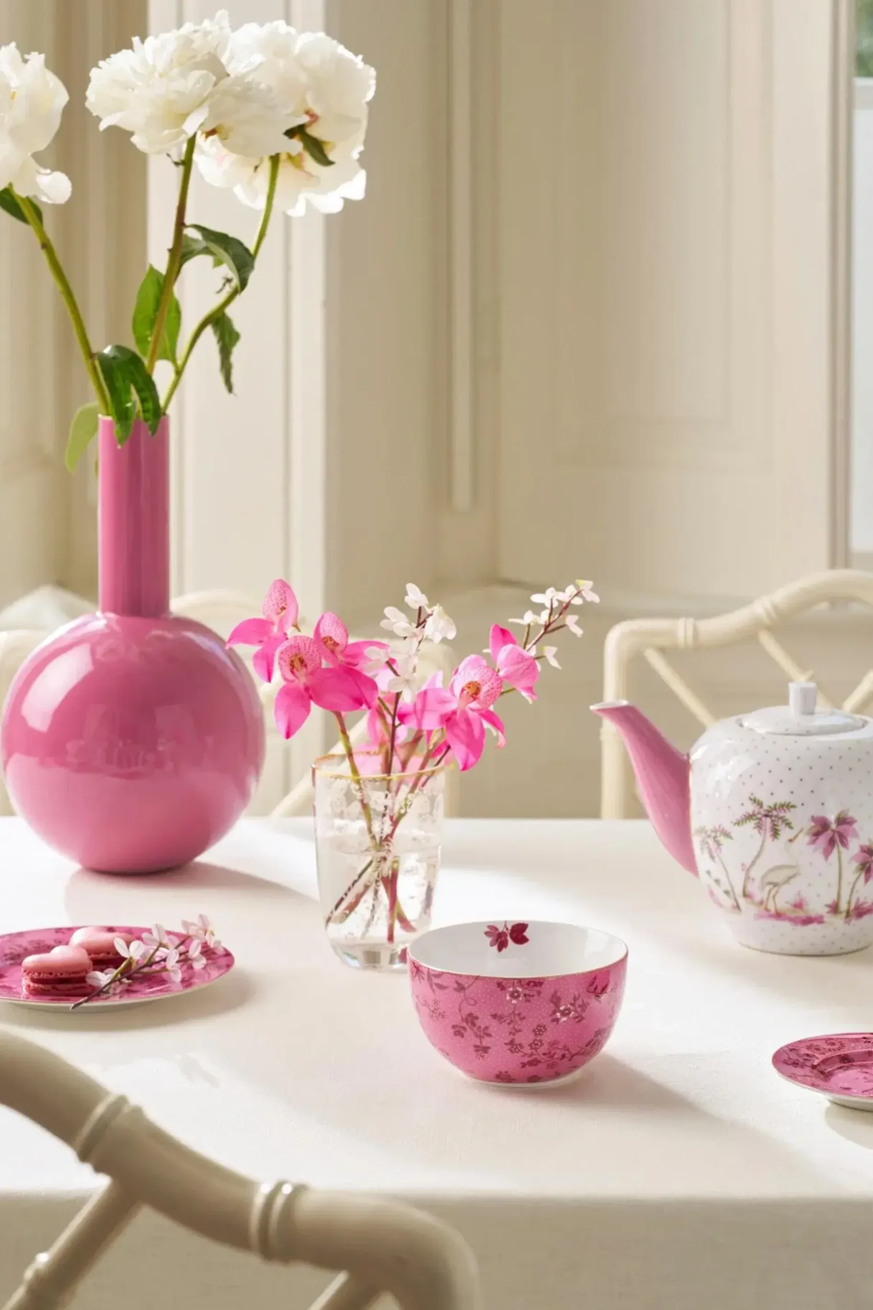 Pip Studio Jolie Flowers kulho 12 cm pinkki