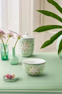 Pip Studio Lily & Lotus kulho 18 cm vihreä