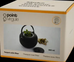 Point Virgule teekannu 350 ml valurauta musta