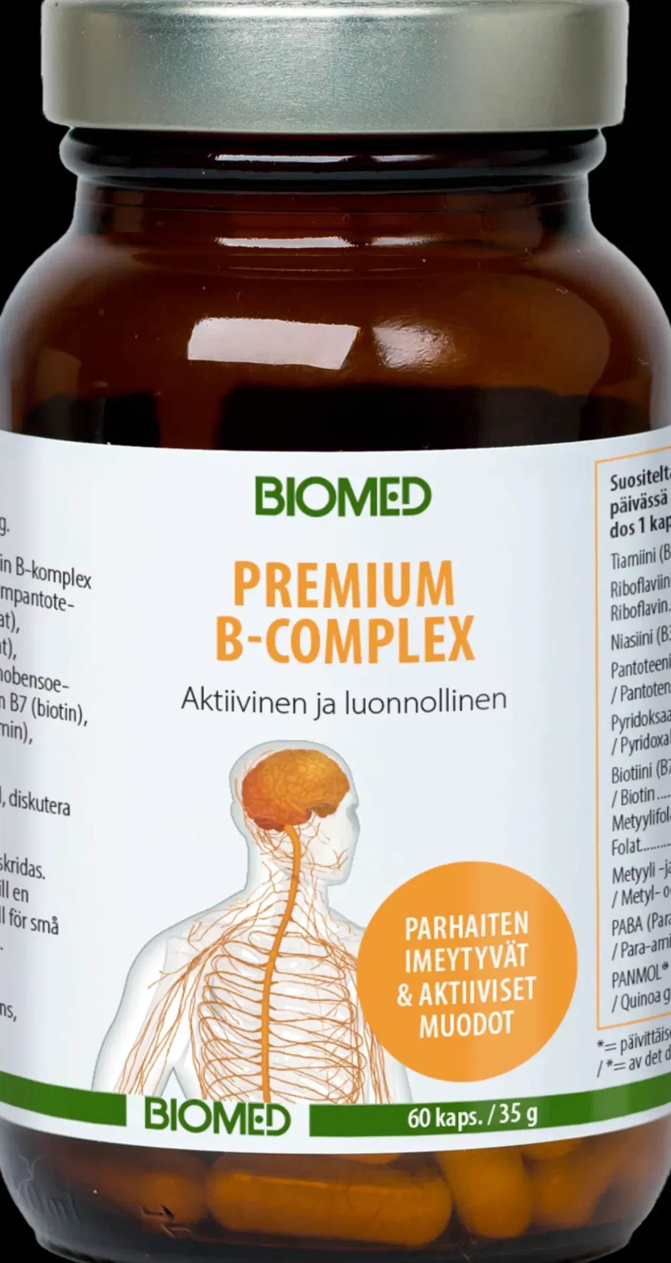 Premium B-complex 60 kaps.