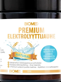 Premium Elektrolyyttijauhe - Natural 120g