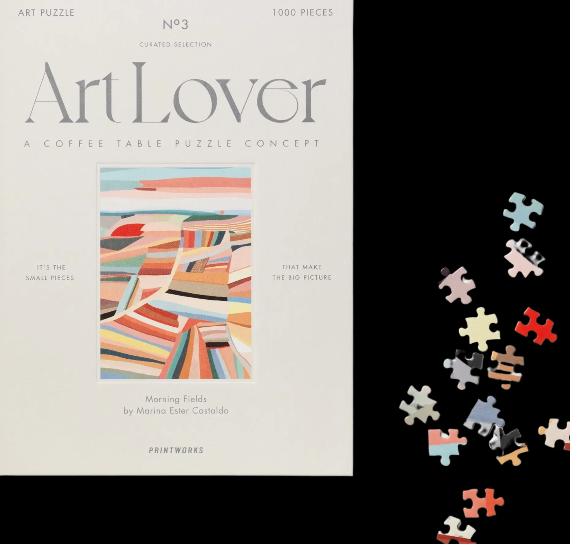 Printworks Palapeli Art Lover Book 1000 palaa