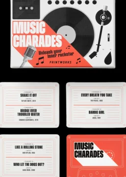Printworks Peli Music Charades