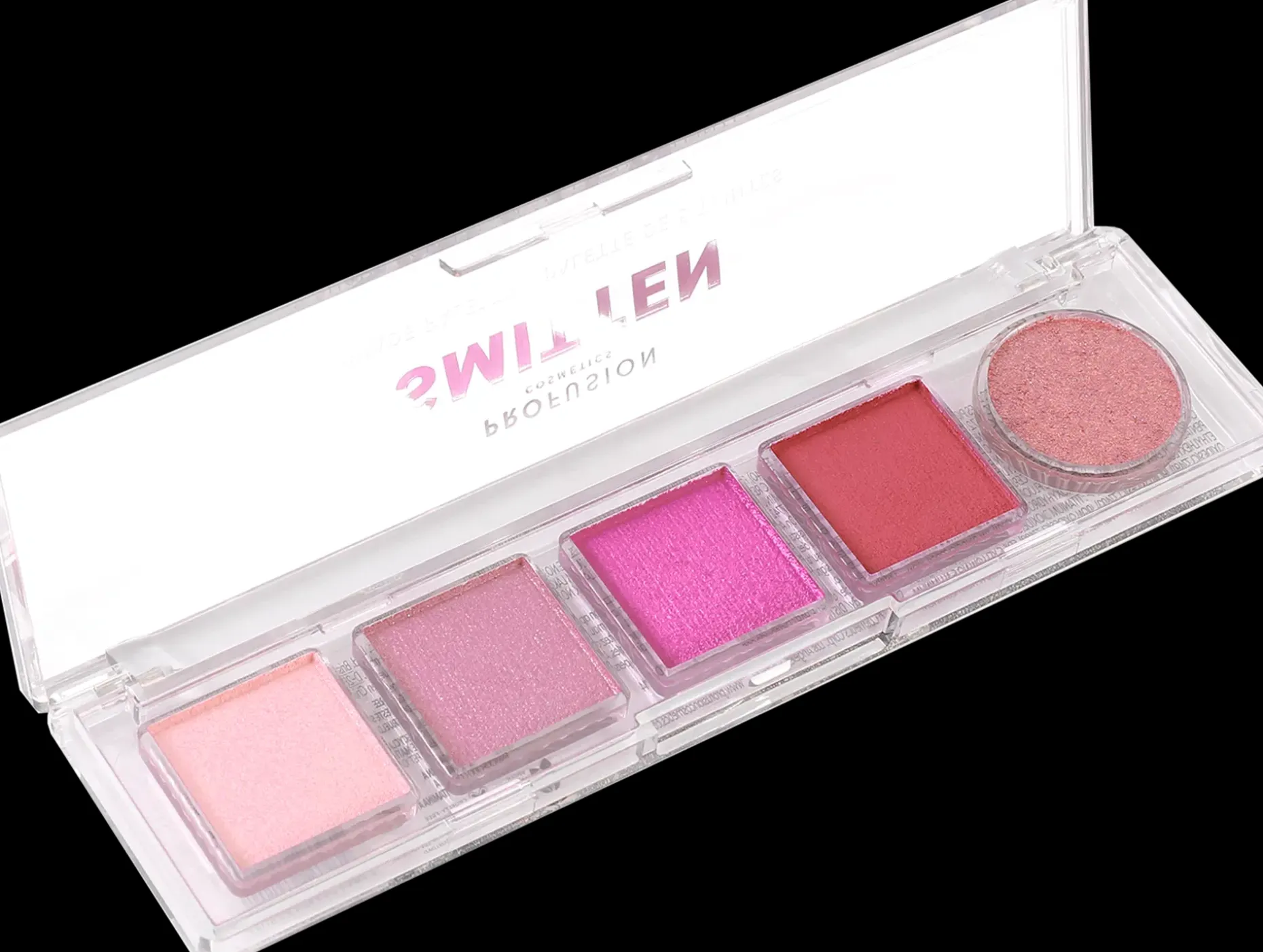 Profusion Cosmetics Mini Essentials viiden sävyn luomiväripaletti