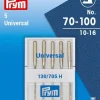 Prym ompelukoneneula lajitelma 70-100 5 kpl/pakkaus
