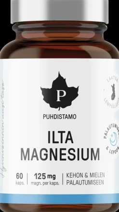 Puhdistamo Ilta Magnesium 60 kapselia