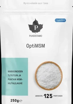 Puhdistamo OptiMSM-jauhe 250 g