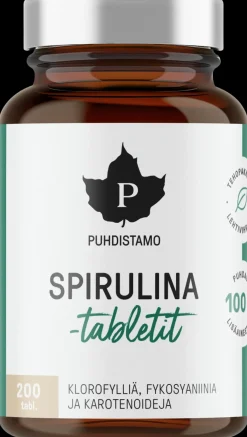 Puhdistamo Spirulinatabletit 200 tabl