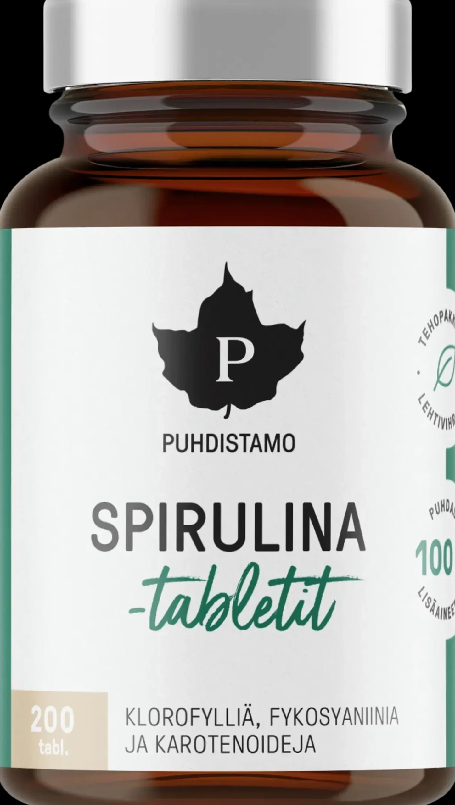 Puhdistamo Spirulinatabletit 200 tabl