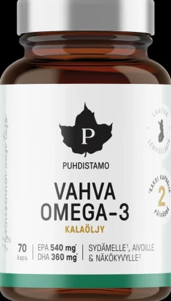 Puhdistamo Vahva Omega -3 70 kaps
