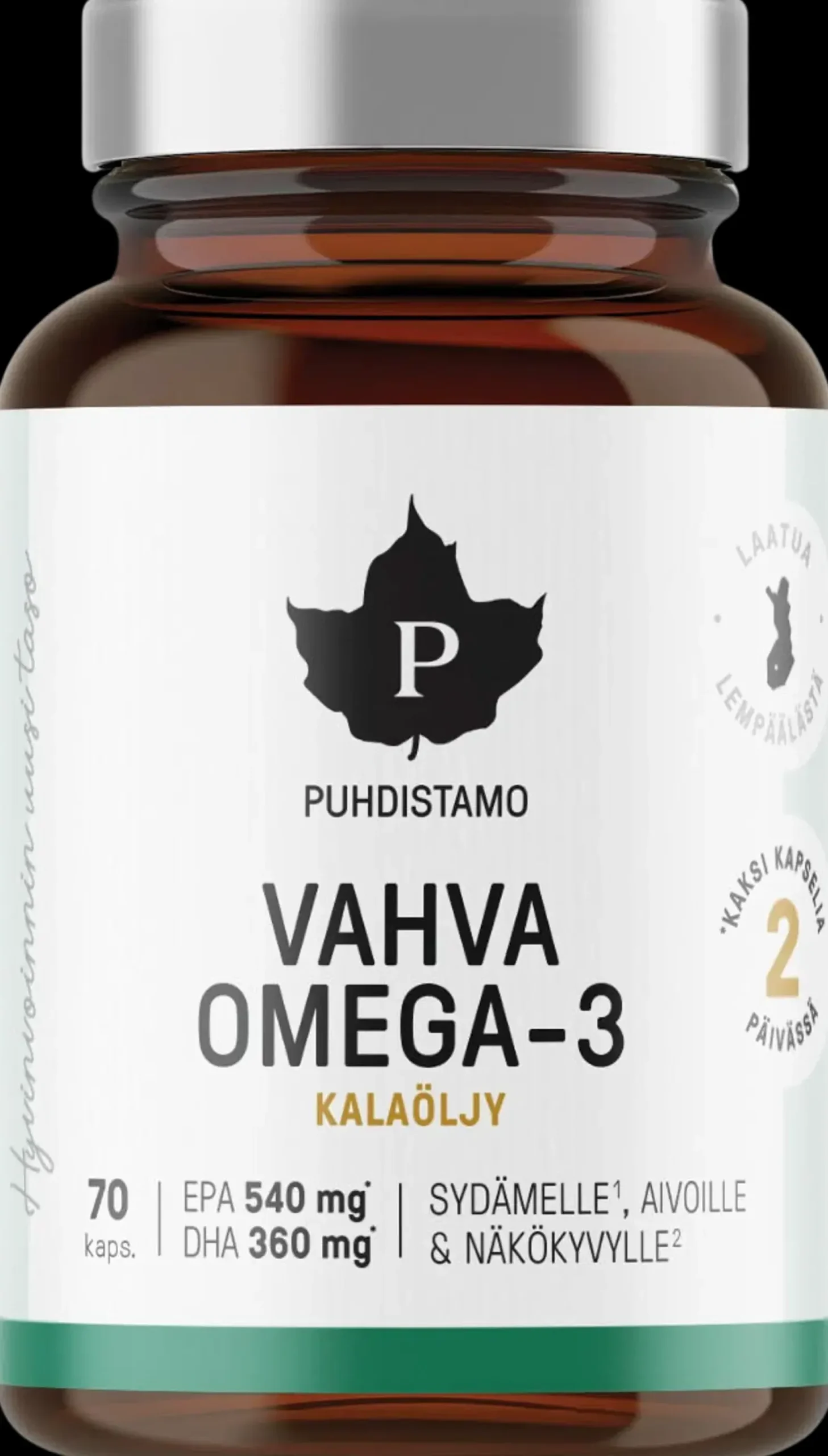 Puhdistamo Vahva Omega -3 70 kaps