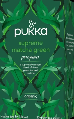 Pukka 20p Vihreä tee Supreme Matcha Green luomu