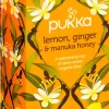 Pukka 20p Yrttitee Lemon, Ginger & Manuka Honey luomu