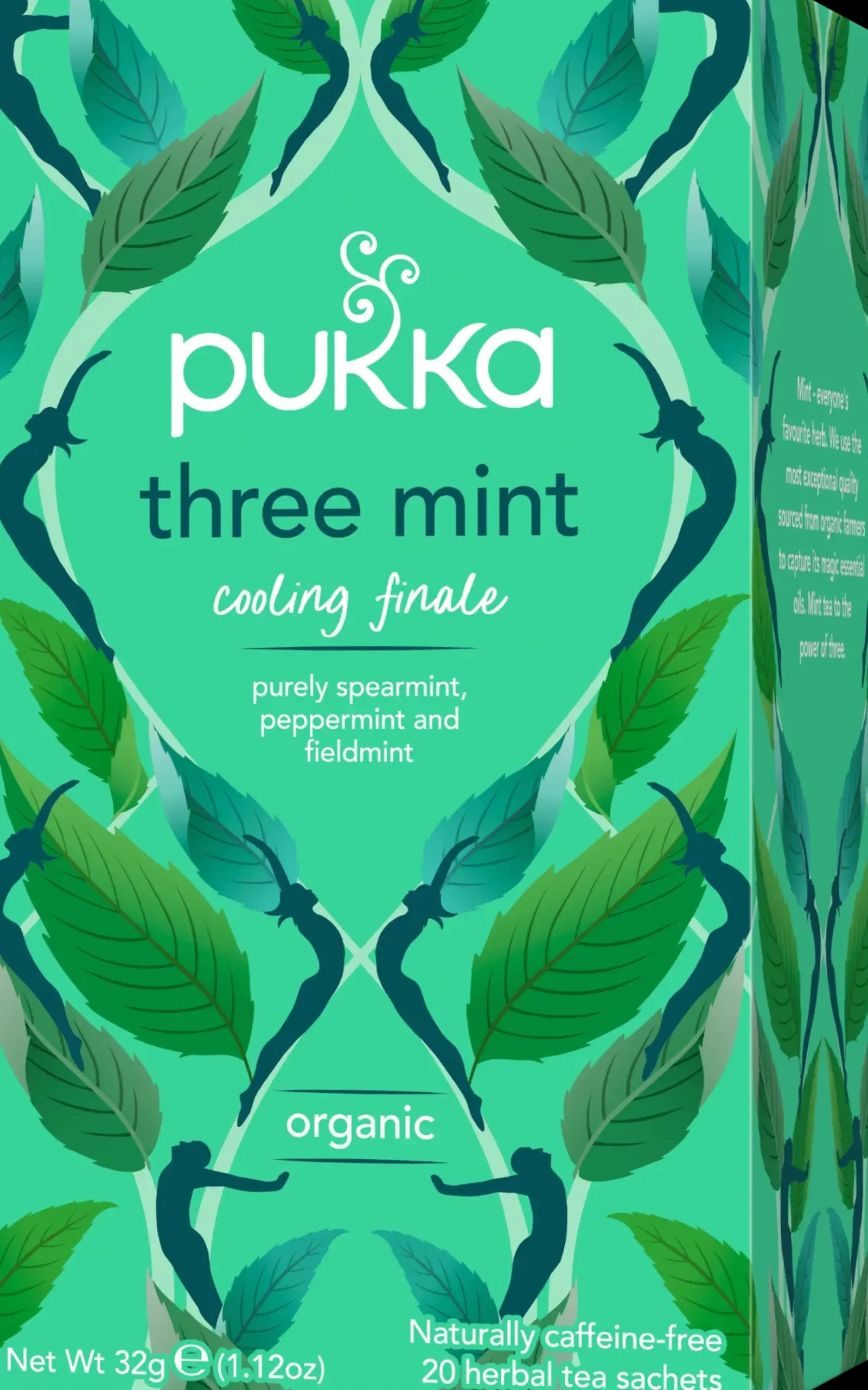Pukka 20p Yrttitee Three Mint luomu