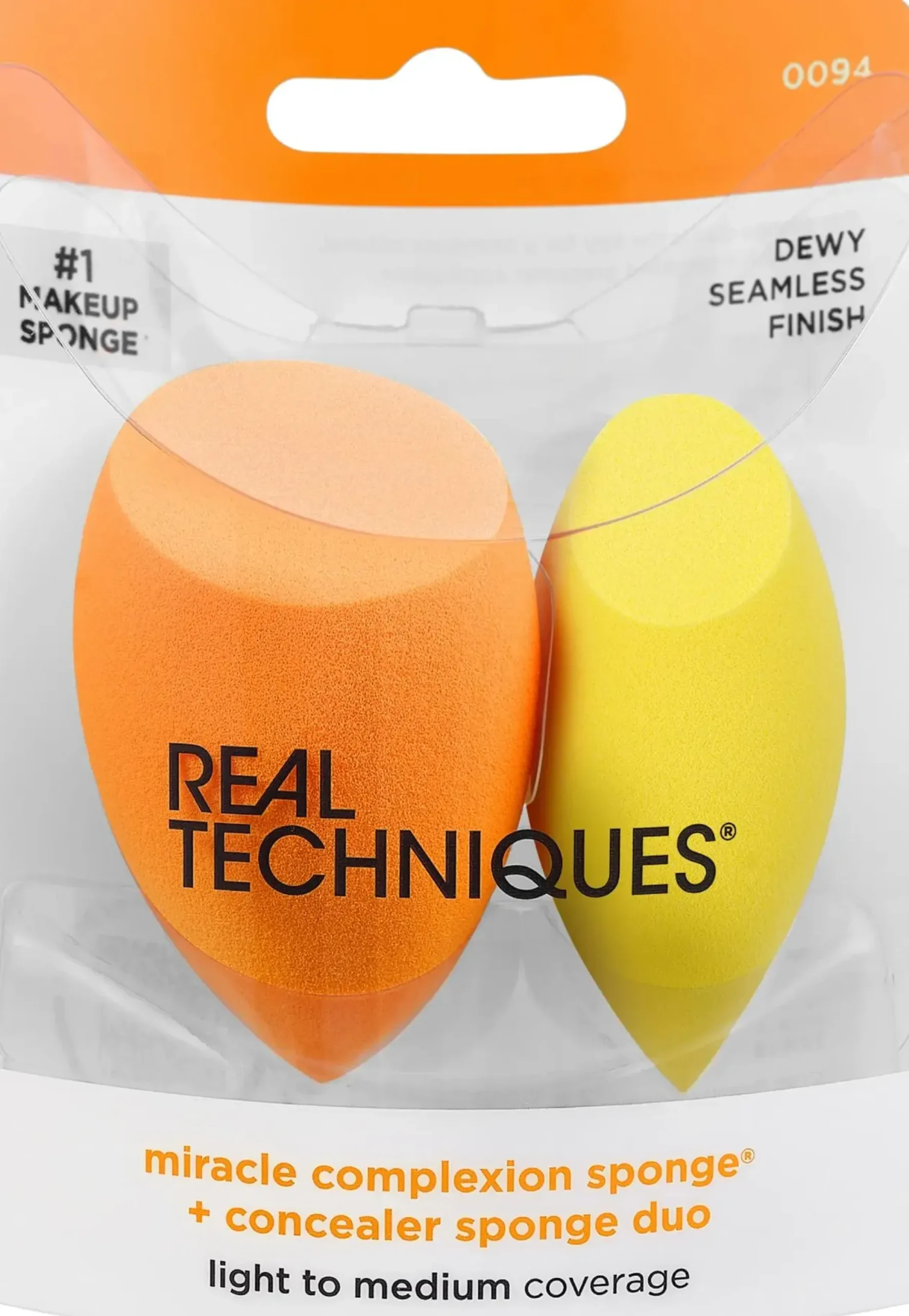 Real Techniques MCS + Concealer sponge -meikkisieniduo