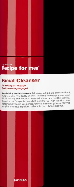 Recipe for Men Facial Cleanser kasvojenpuhdistusgeeli 100 ml