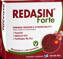 Redasin Forte punariisitabletti 120 tabl