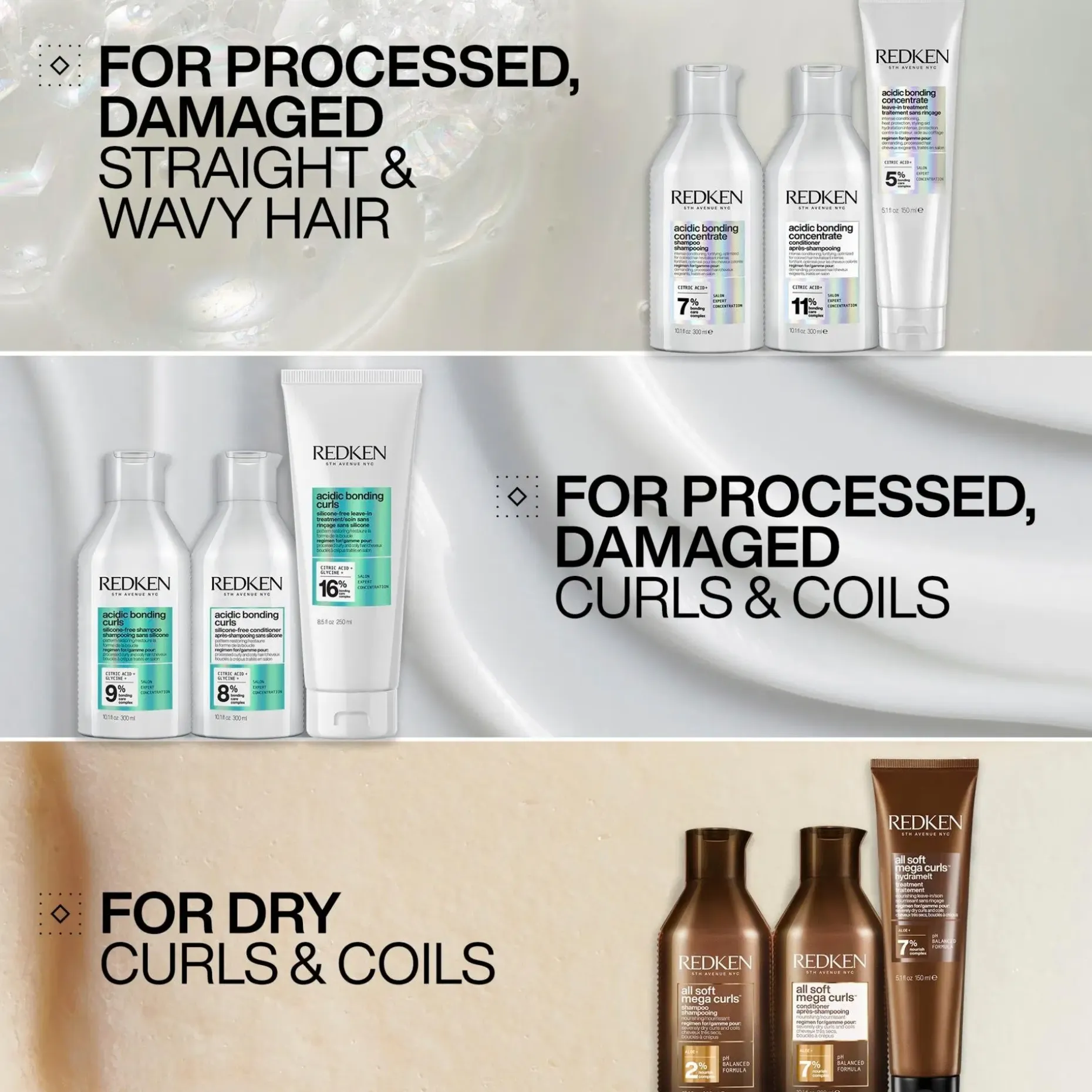 Redken Acidic Bonding Curls Shampoo 300 ml