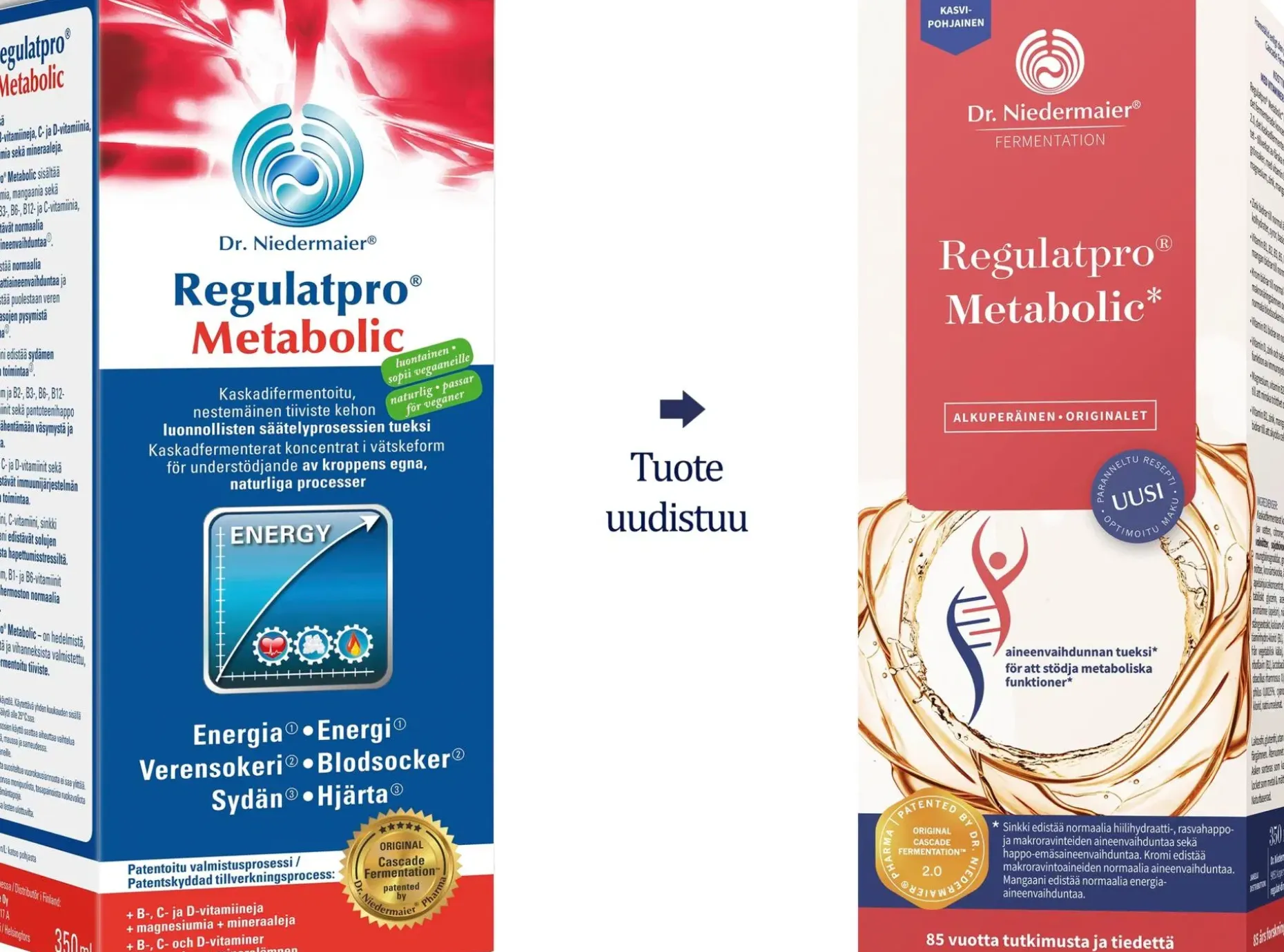 Regulatpro Metabolic kasvijuomatiiviste ravintolisä 350 ml