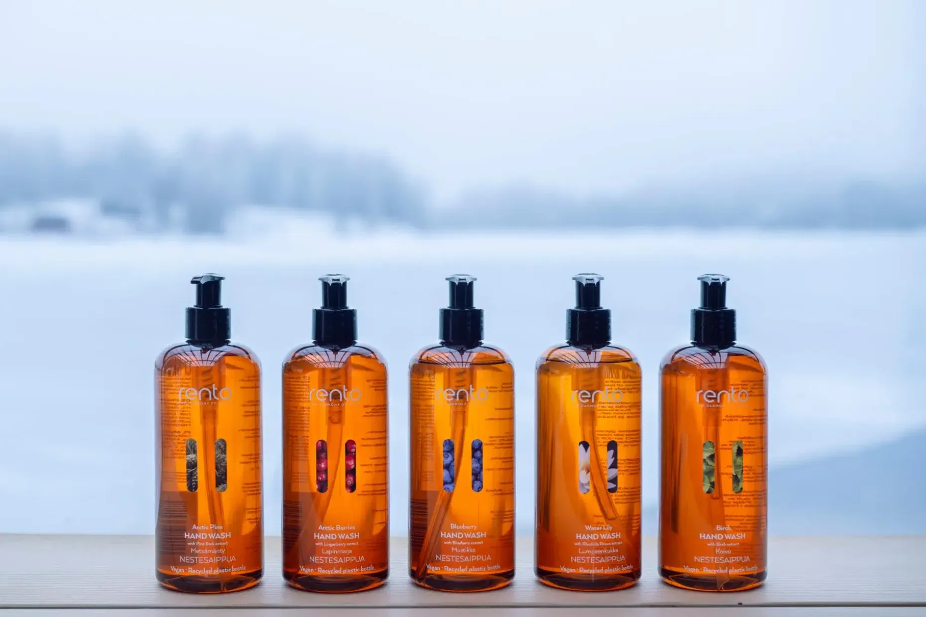 Rento Lapinmarja nestesaippua 400ml