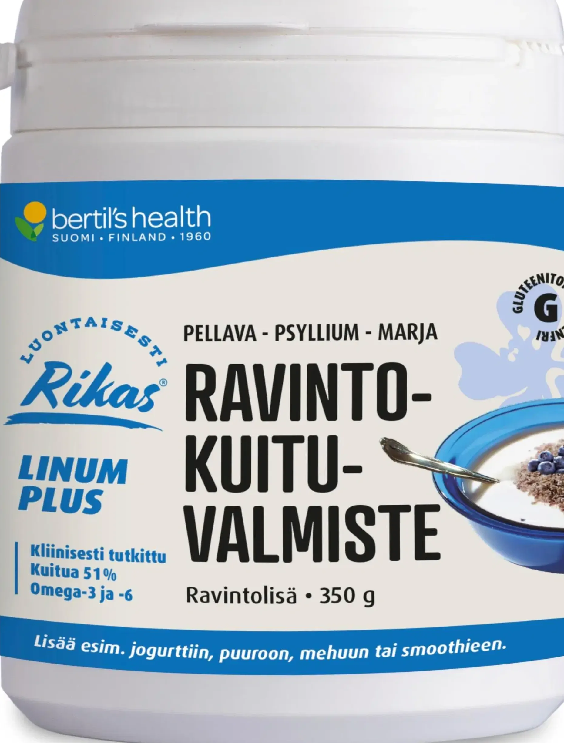 Rikas Linum Plus Ravintokuitu 350 g