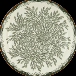 Rörstrand Ostindia Floris lautanen syvä 22 cm vihreä