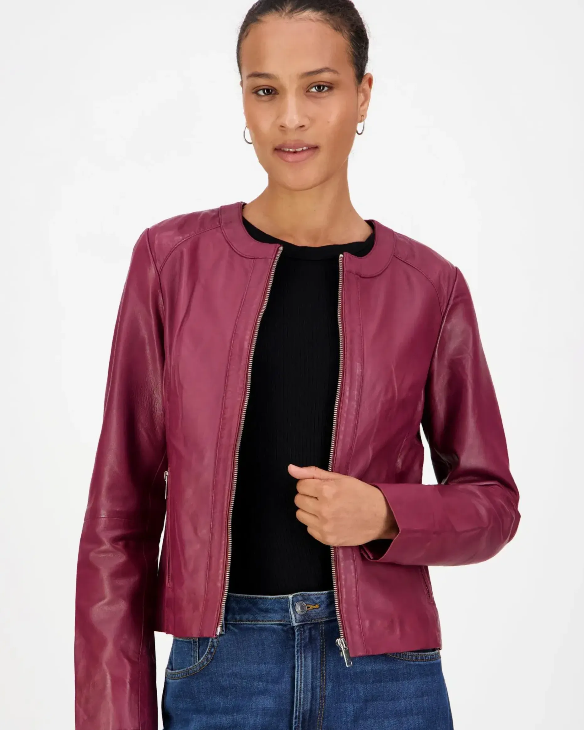 Saki Sweden Liliane nahkatakki