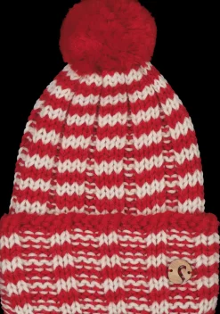 Salon Stripe merinovilla tupsu pipo