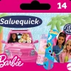 Salvequick Barbie lastenlaastari 14kpl
