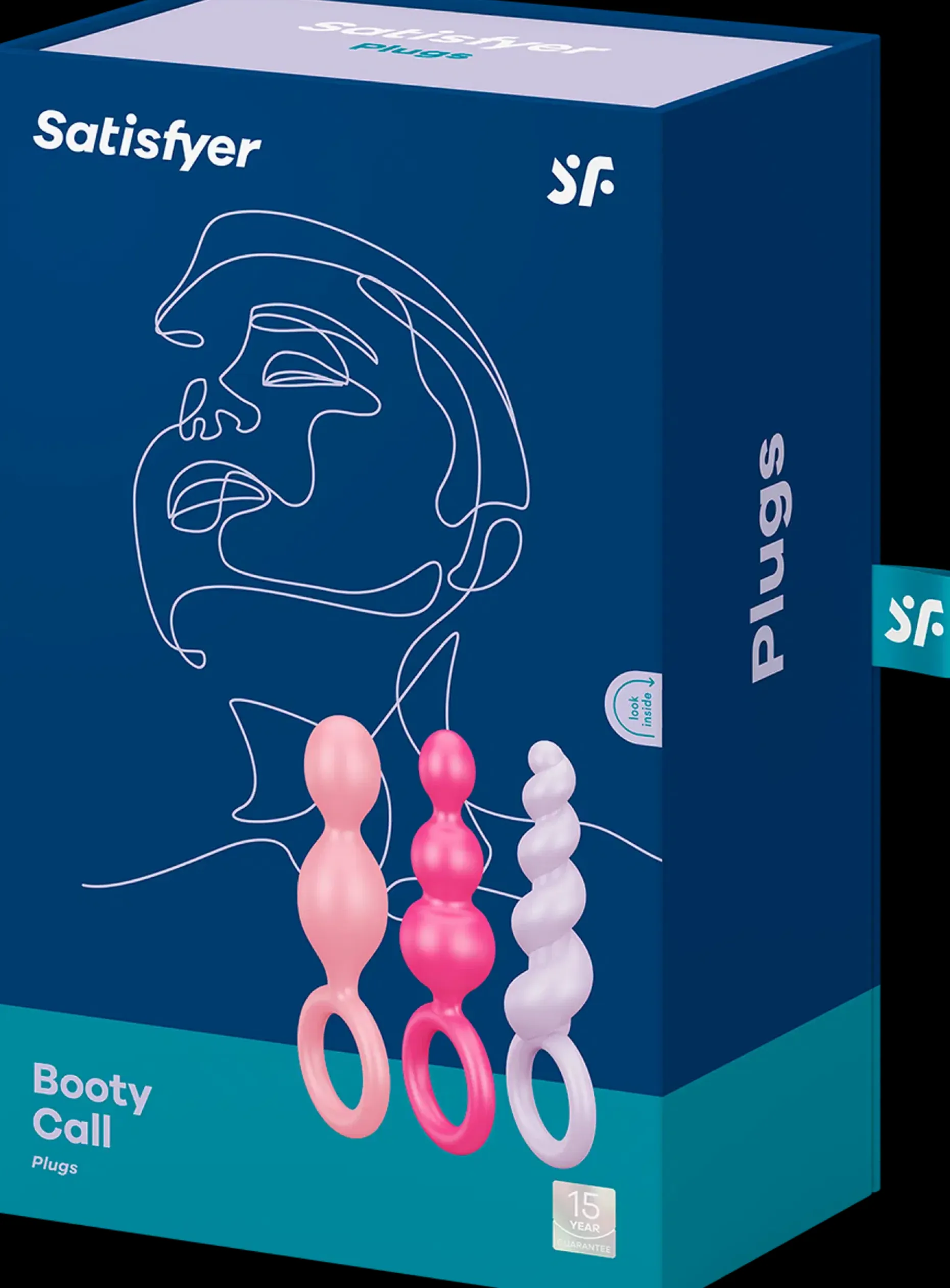Satisfyer Booty Call anaalitappi 3 kpl