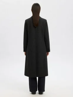 Selected Femme SLFAlly villakangastakki, liituraita