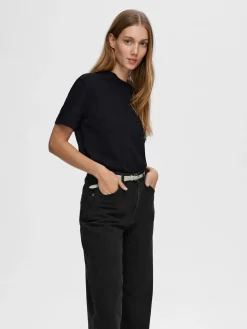 Selected Femme SLFEssential Boxy t-paita