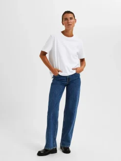 Selected Femme SLFEssential Boxy t-paita