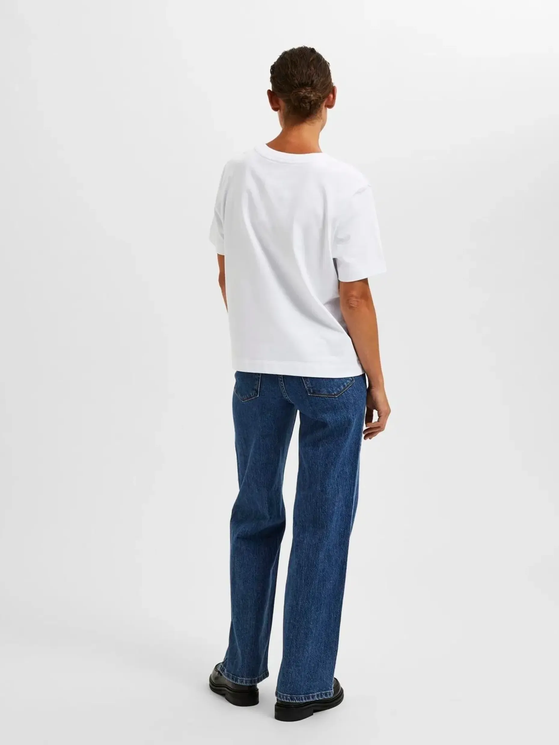 Selected Femme SLFEssential Boxy t-paita