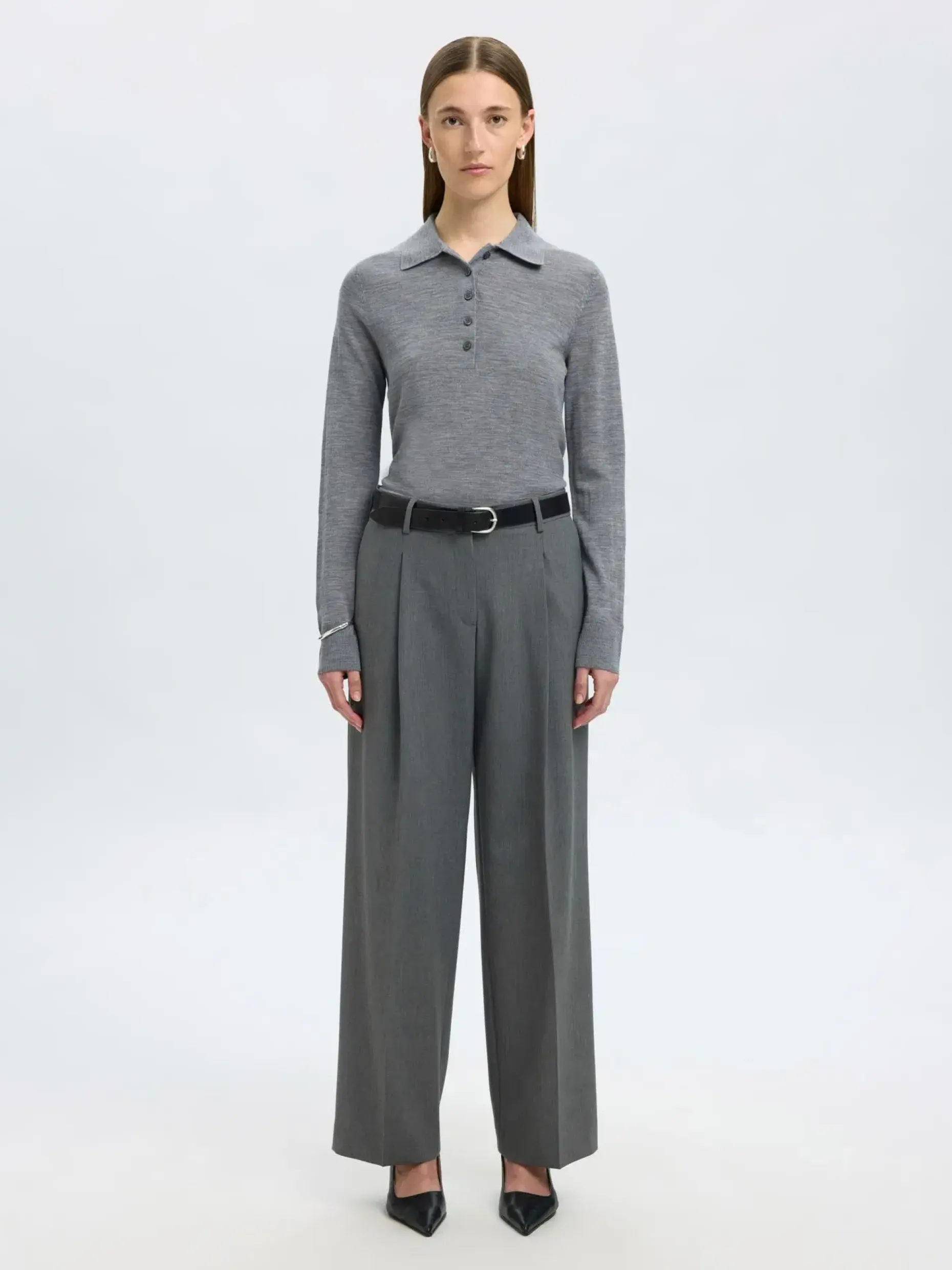 Selected Femme SLFThea merinovillainen neulepusero