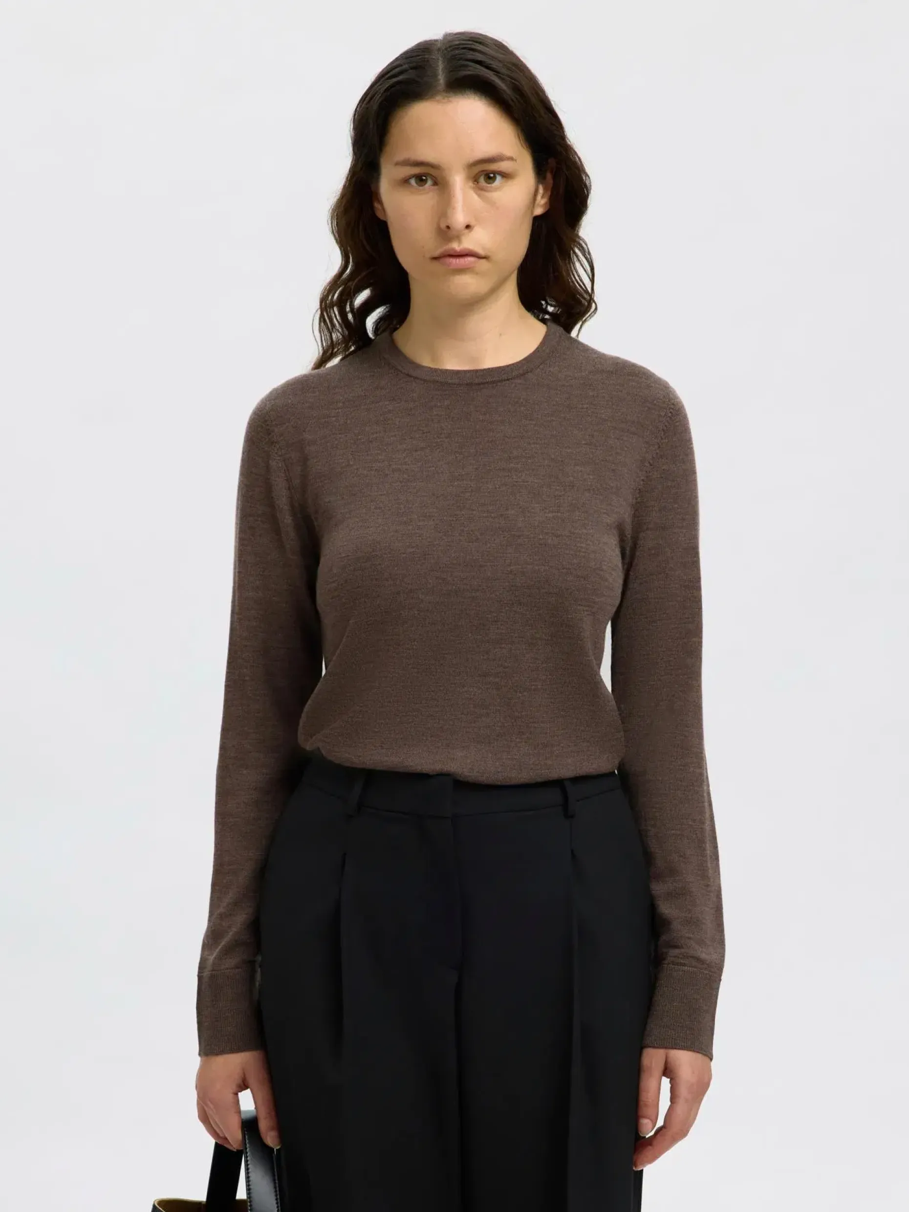 Selected Femme SLFThea merinovillainen neulepusero