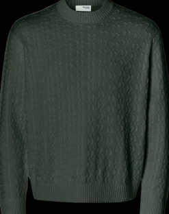 SELECTED HOMME miesten neule Slhphilip ls knit relaxed crew