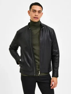 SELECTED HOMME Slharchive classic nahkatakki