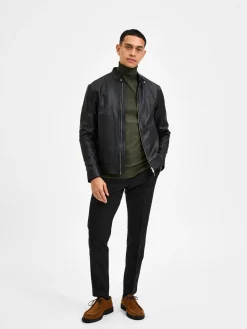 SELECTED HOMME Slharchive classic nahkatakki