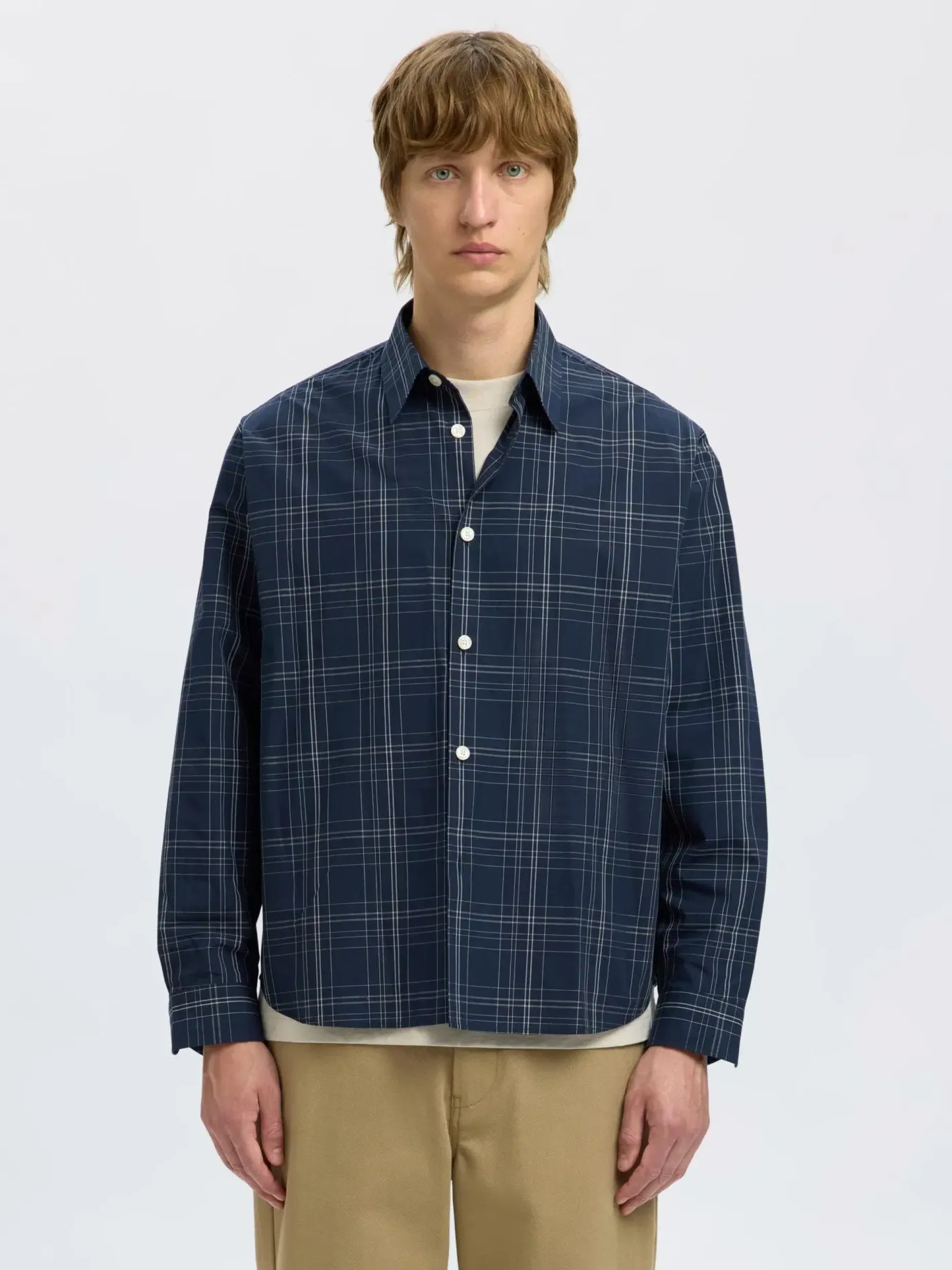 SELECTED HOMME Slhctmben check ls shirt