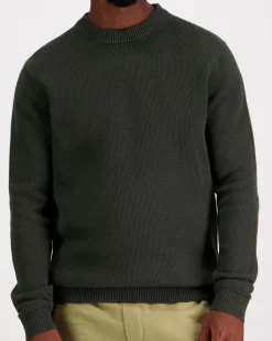 SELECTED HOMME Slhdane ls knit structure crew neule